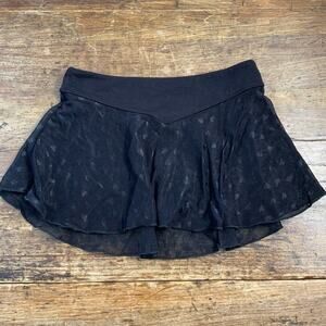 Bloch Heart Sheer skirt size 6x/7